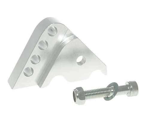3.178 extender cnc|Silver CNC Shock Extension 4 Hole for Minarelli Vertical.